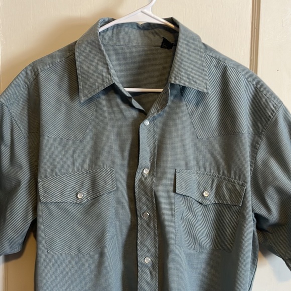 Men’s gray pearl snap - XL - Picture 2 of 3